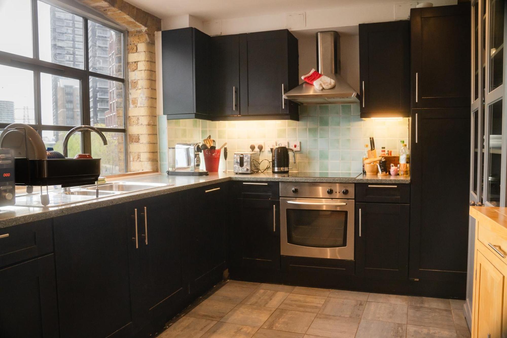 Loft Style Apartment Near O2, Abba Voyage, Excel لندن المظهر الخارجي الصورة